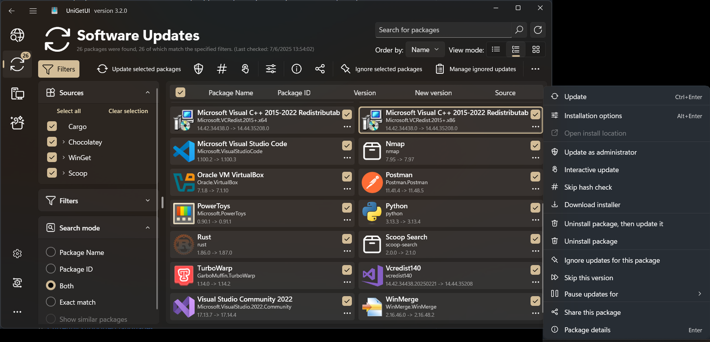 软件主界面截图